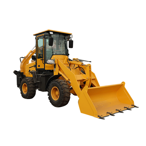 backhoe front loader