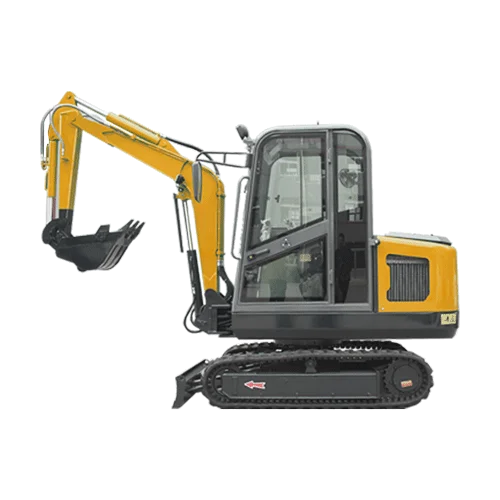 small yard excavator