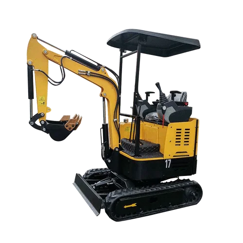 a small excavator