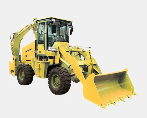 backhoe loader machine